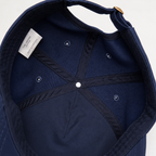 Casquette Baseball — Coton biologique, coupe ajustée (Bleue)