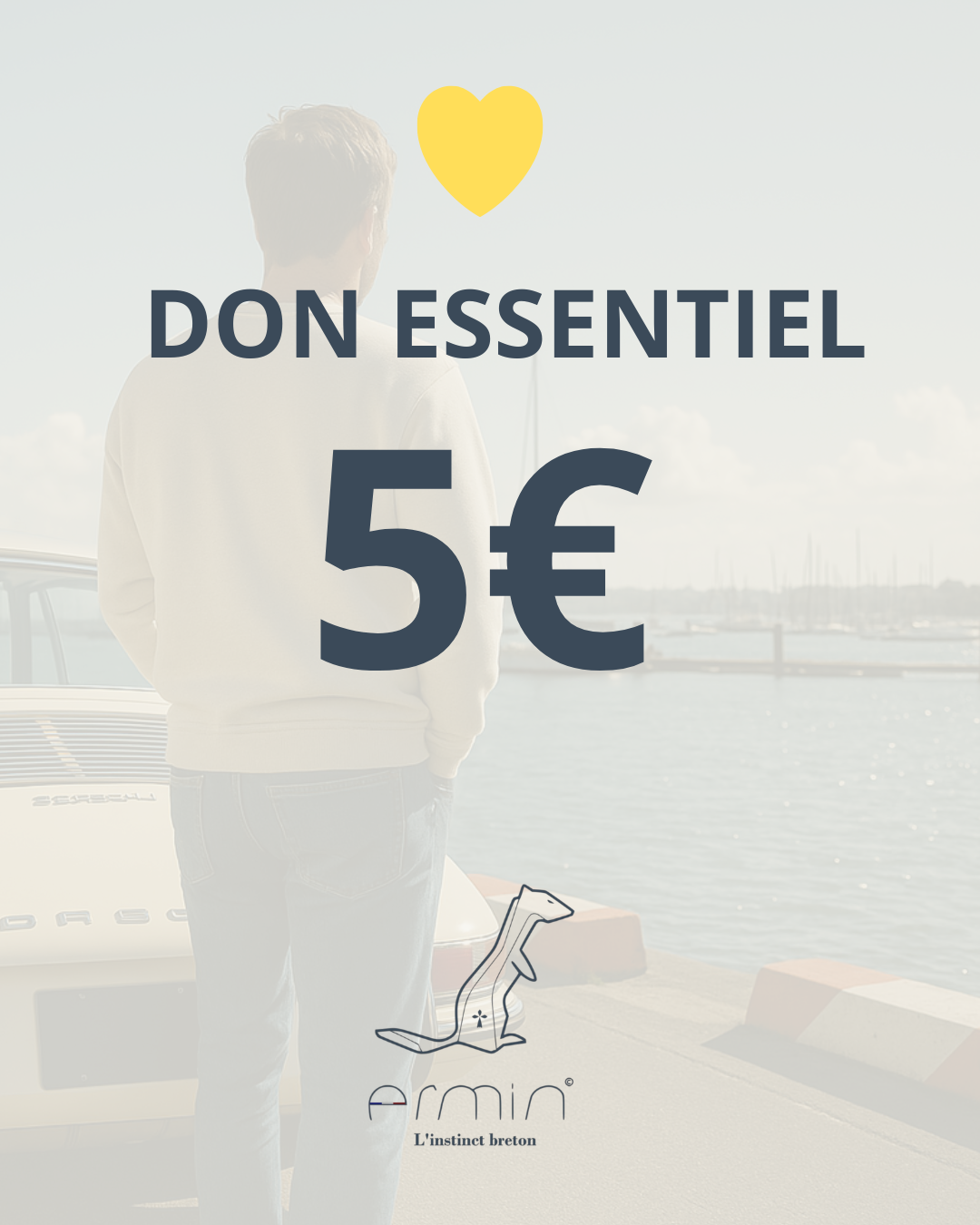 Soutien Essentiel 5€ - Soutenez Ermin, Mode Bretonne Responsable