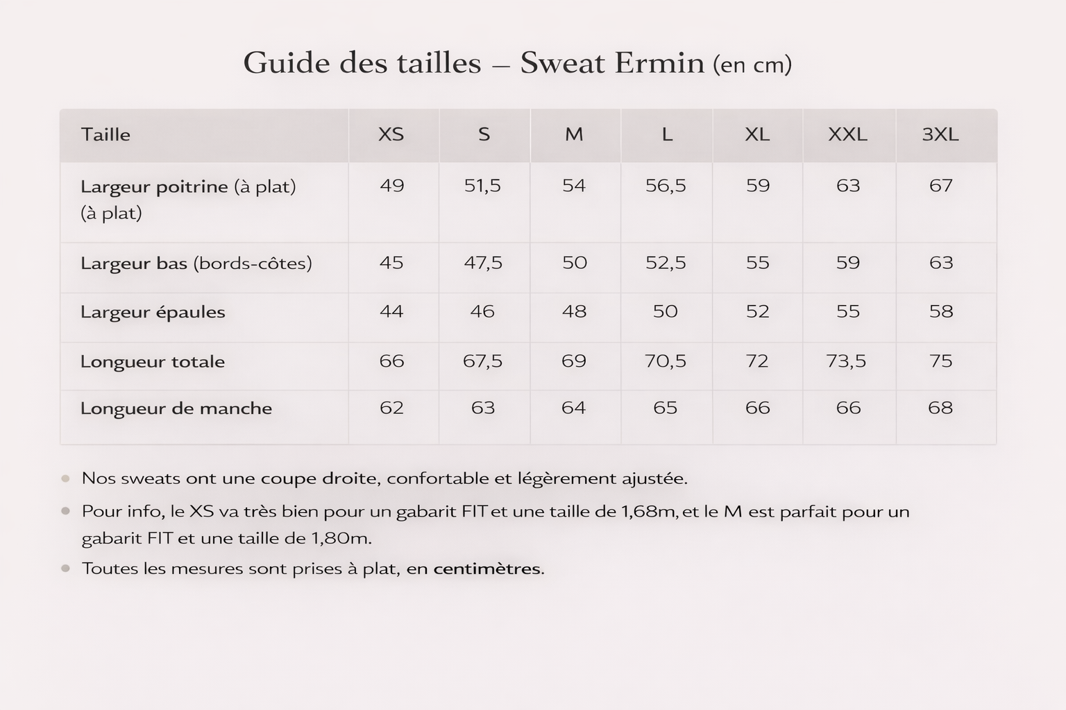 Le Sweat Ermin